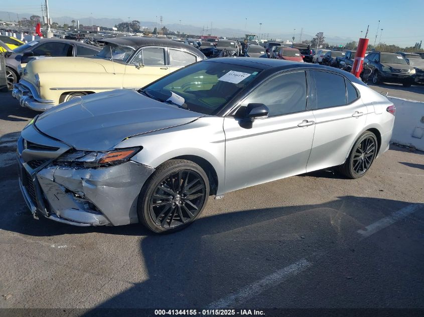 VIN 4T1K61BK1MU046801 2021 Toyota Camry, Xse Awd no.2