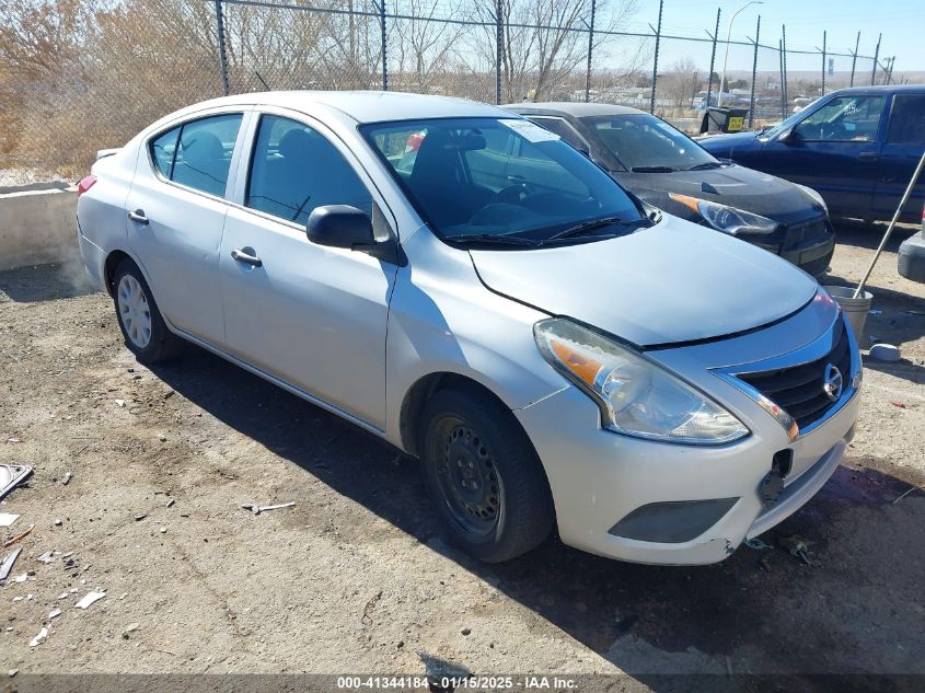 VIN 3N1CN7AP6FL868327 2015 Nissan Versa, 1.6 S+ no.1