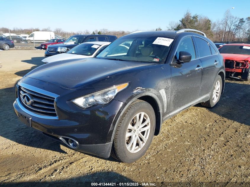 VIN JN8CS1MW0DM172477 2013 INFINITI FX37 no.2