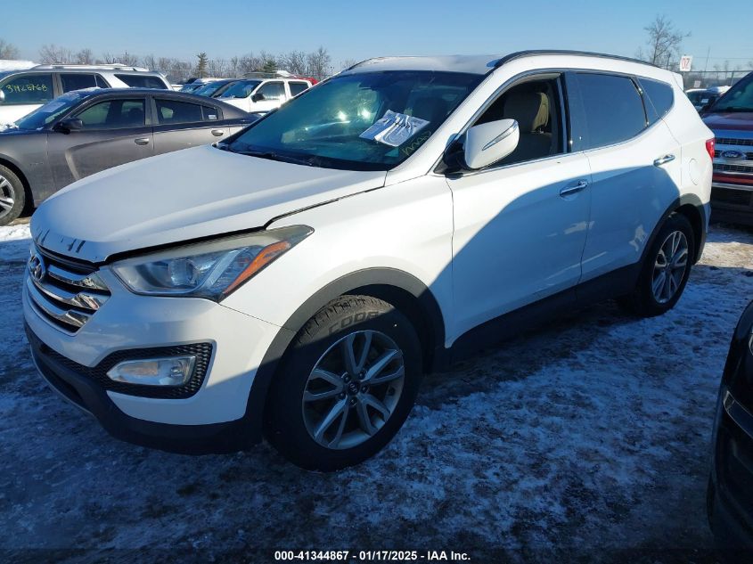 VIN 5XYZUDLAXFG283260 2015 Hyundai Santa Fe, Sport... no.2