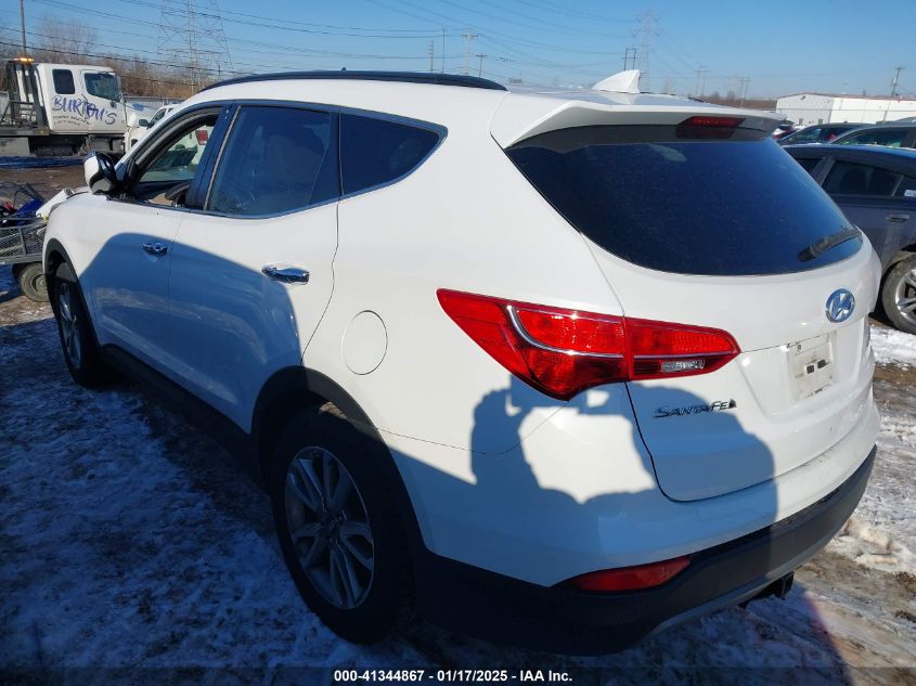 VIN 5XYZUDLAXFG283260 2015 Hyundai Santa Fe, Sport... no.3