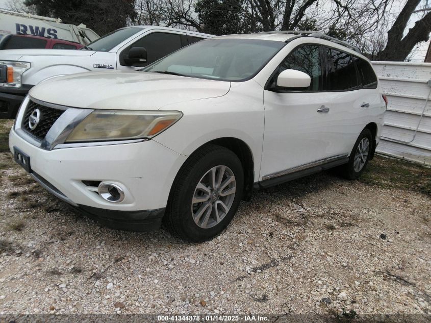 VIN 5N1AR2MN3DC603097 2013 Nissan Pathfinder, S/Sv/... no.2