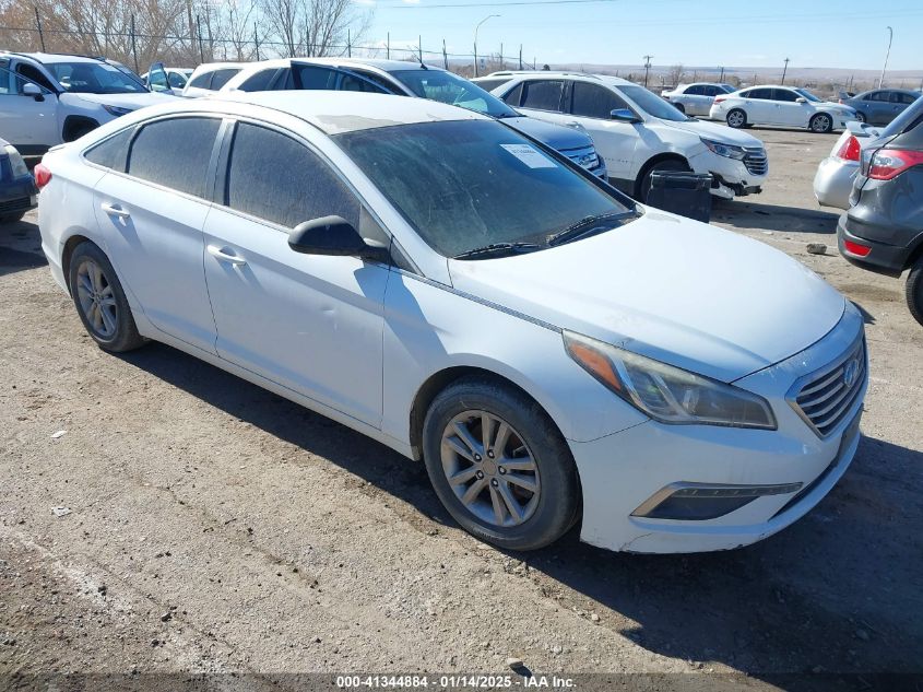 VIN 5NPE24AFXFH137355 2015 HYUNDAI SONATA no.1