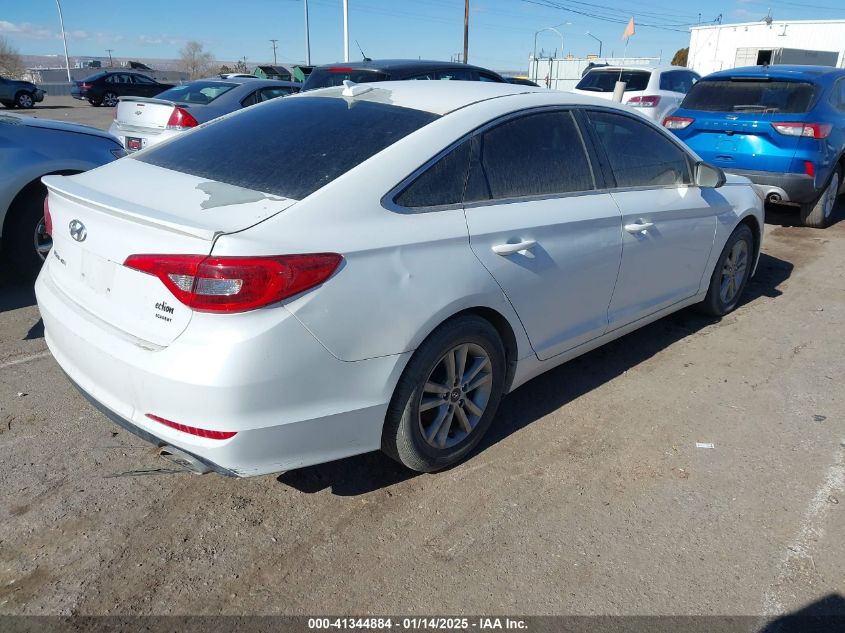 VIN 5NPE24AFXFH137355 2015 HYUNDAI SONATA no.4