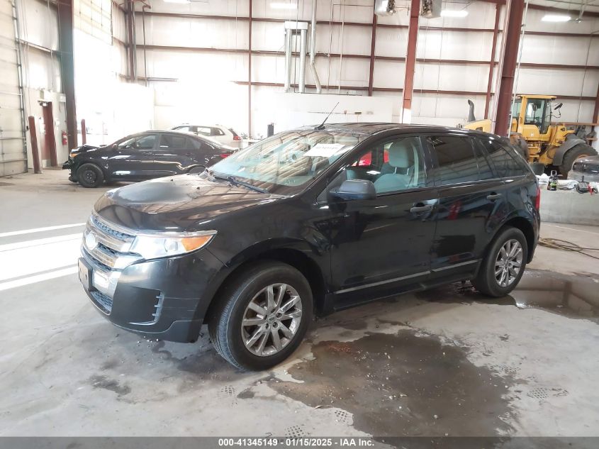 VIN 2FMDK3G96DBC30966 2013 Ford Edge, SE no.2