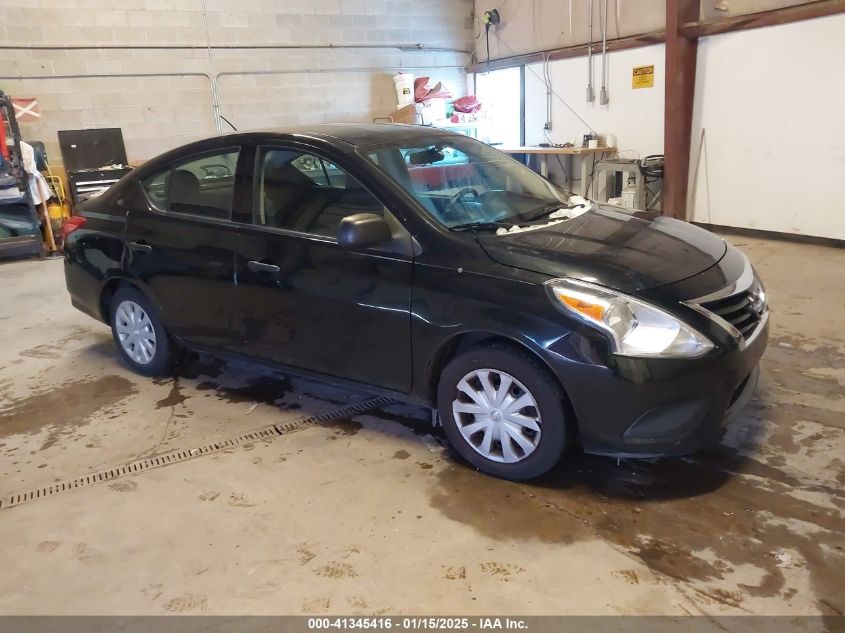 VIN 3N1CN7AP0FL882465 2015 Nissan Versa, 1.6 S+ no.1