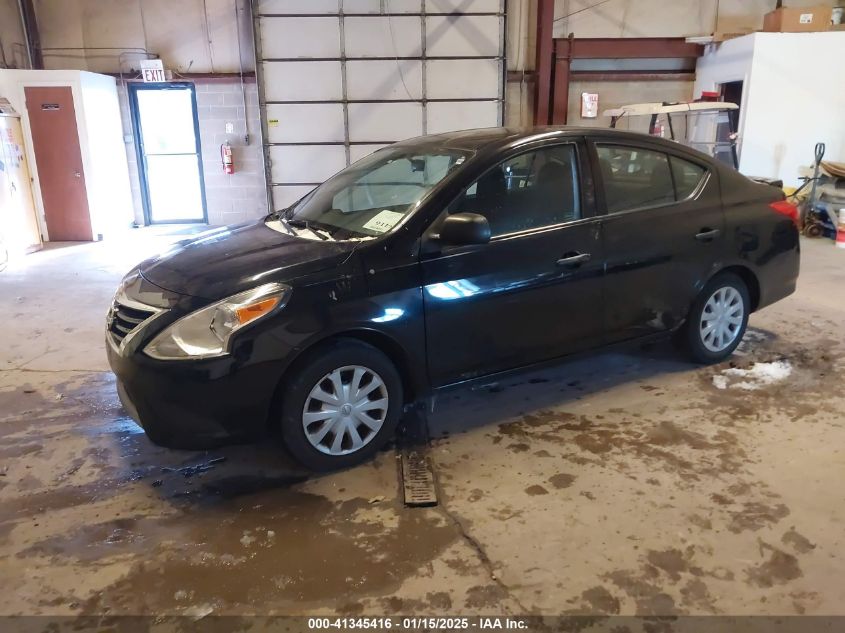 VIN 3N1CN7AP0FL882465 2015 Nissan Versa, 1.6 S+ no.2