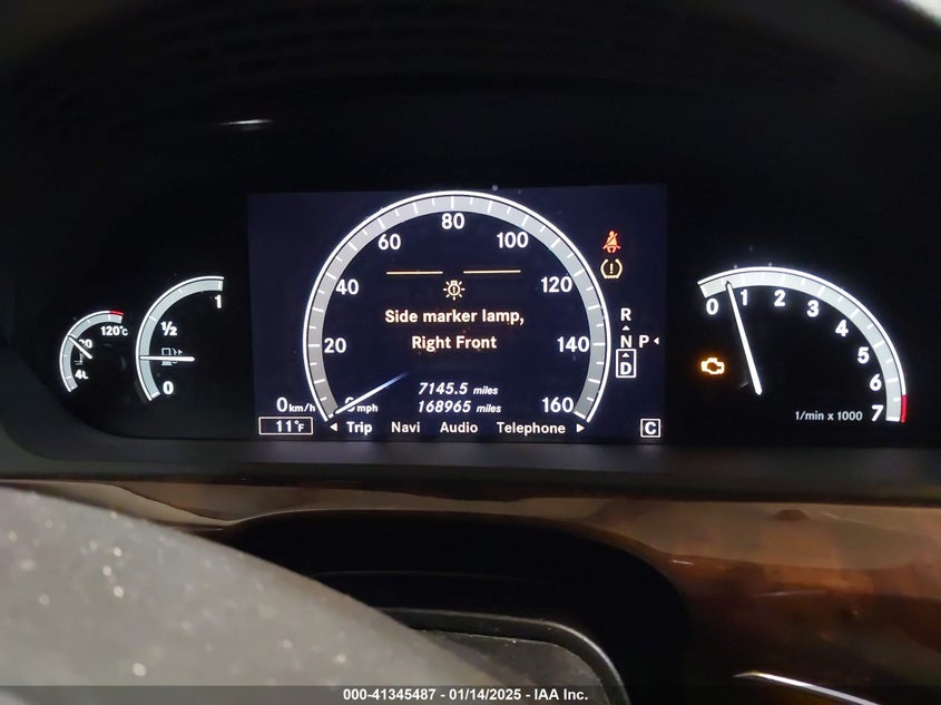 2007 MERCEDES-BENZ S 550 VIN: WDDNG86X87A134270