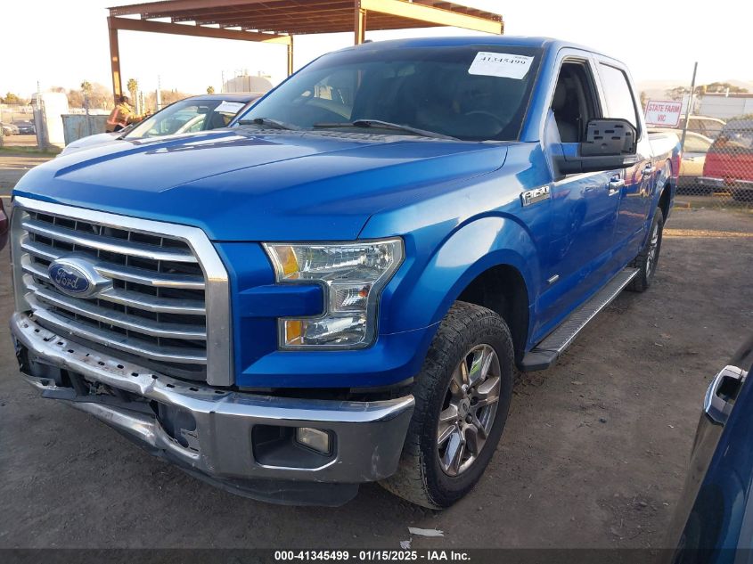 2016 FORD F-150 XLT - 1FTEW1CP9GKD11914