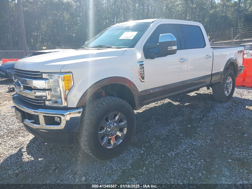 2017 FORD F-250 LARIAT - 1FT7W2BT8HEC28519