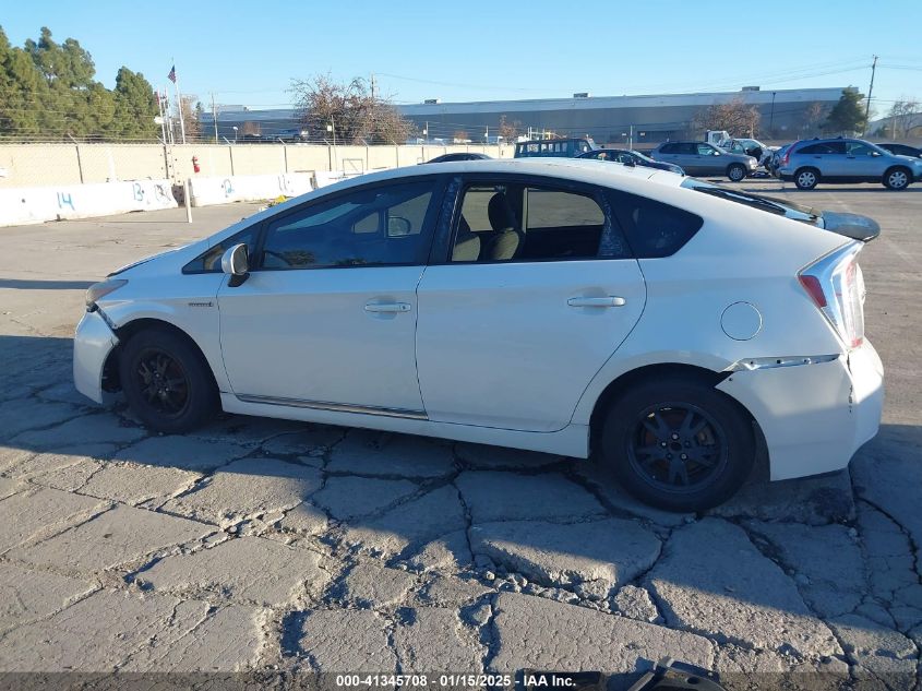 VIN JTDKN3DU1E1739498 2014 TOYOTA PRIUS no.15