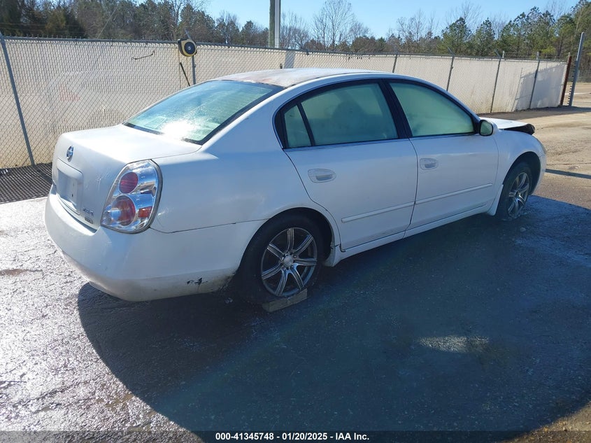 2006 NISSAN ALTIMA VIN: 1N4AL11DX6N410535