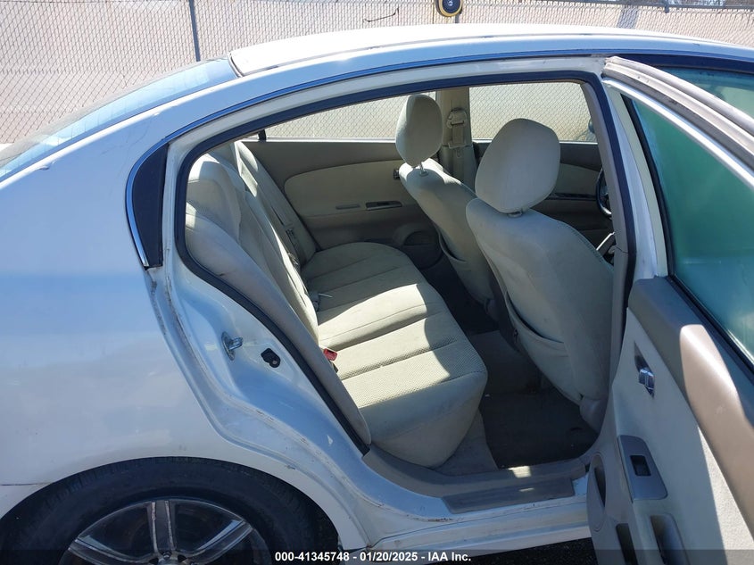 2006 NISSAN ALTIMA VIN: 1N4AL11DX6N410535