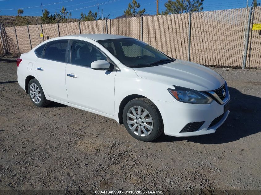 VIN 3N1AB7AP7HY257406 2017 Nissan Sentra, S no.1