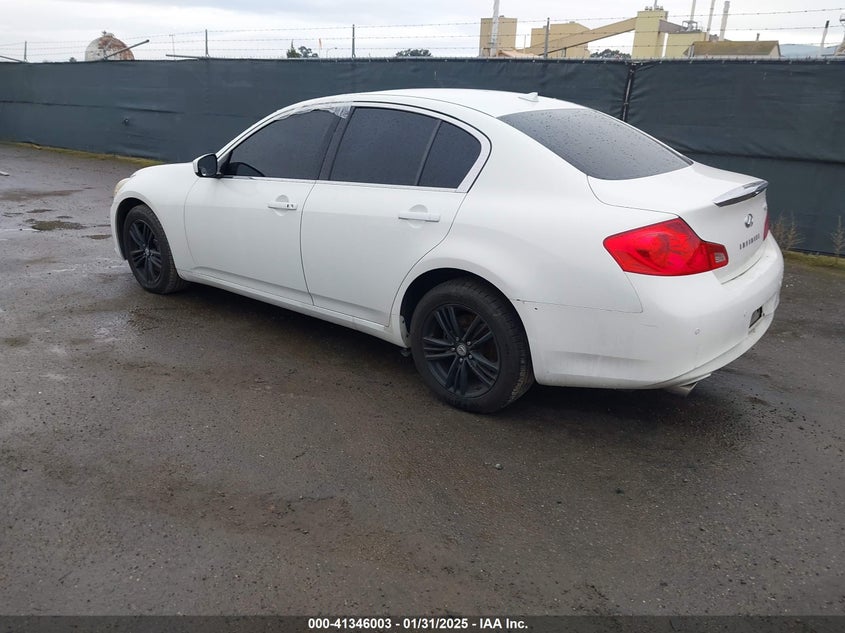 Vin: jn1cv6ar4bm406473, lot: 41836438, infiniti g37x 20113