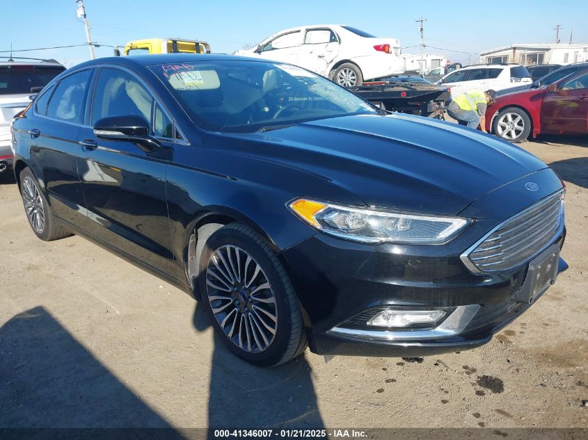 2017 FORD FUSION SE - 3FA6P0H95HR130298