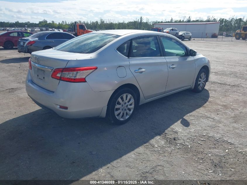 VIN 3N1AB7APXFY365726 2015 NISSAN SENTRA no.4