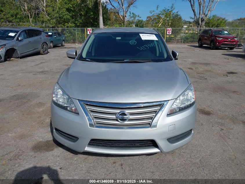 VIN 3N1AB7APXFY365726 2015 NISSAN SENTRA no.6