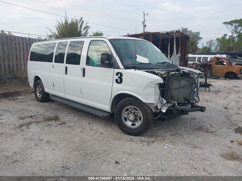 2018 CHEVROLET EXPRESS 3500 LT - 1GAZGPFG8J1250980