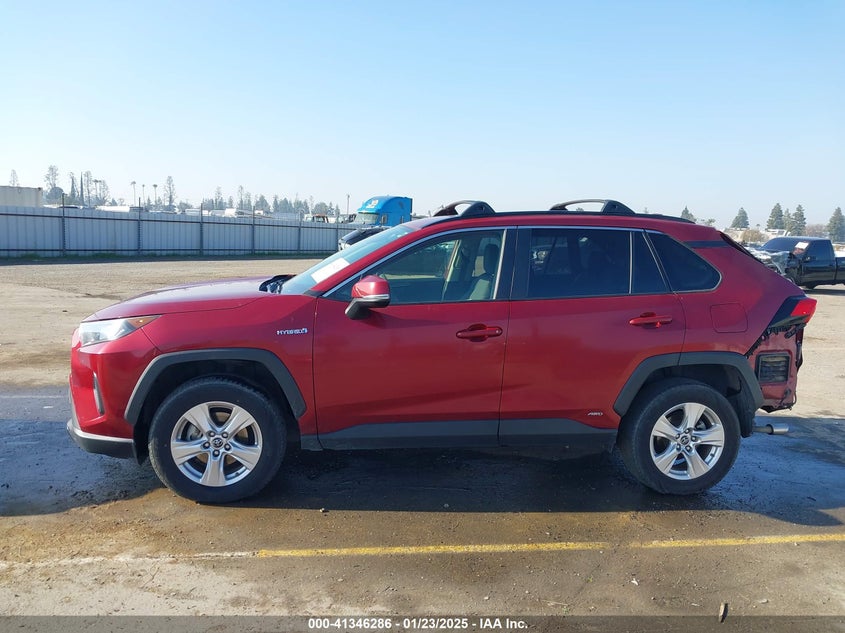 2019 TOYOTA RAV4 HYBRID LE - JTMMWRFV7KJ008875
