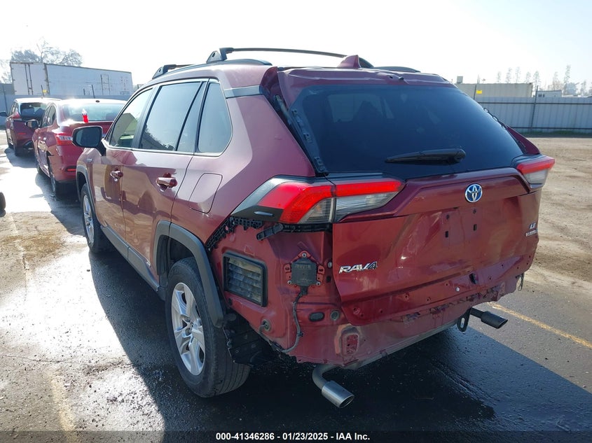 2019 TOYOTA RAV4 HYBRID LE - JTMMWRFV7KJ008875