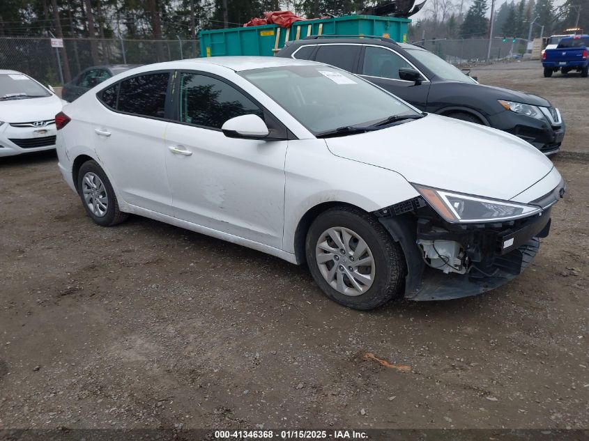 VIN 5NPD74LF8KH481898 2019 Hyundai Elantra, SE no.1