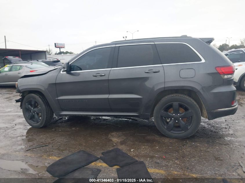 2016 Jeep Grand Cherokee High Altitude VIN: 1C4RJECG9GC500368 Lot: 41346403