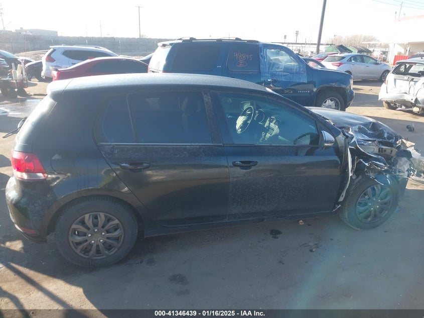 2013 VOLKSWAGEN GOLF VIN: WVWDB7AJ2DW118713