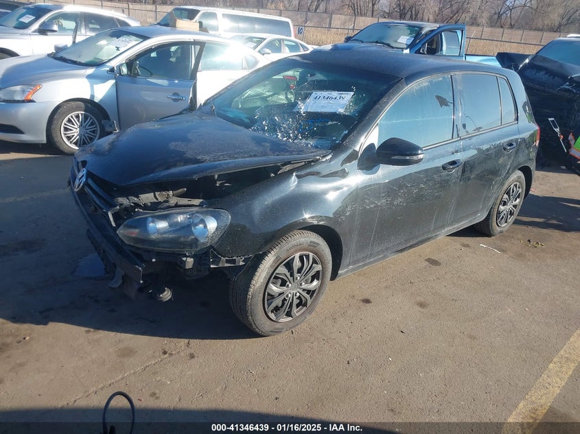 2013 VOLKSWAGEN GOLF VIN: WVWDB7AJ2DW118713