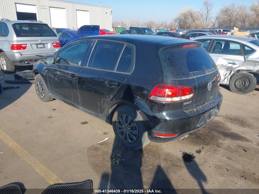 2013 VOLKSWAGEN GOLF VIN: WVWDB7AJ2DW118713