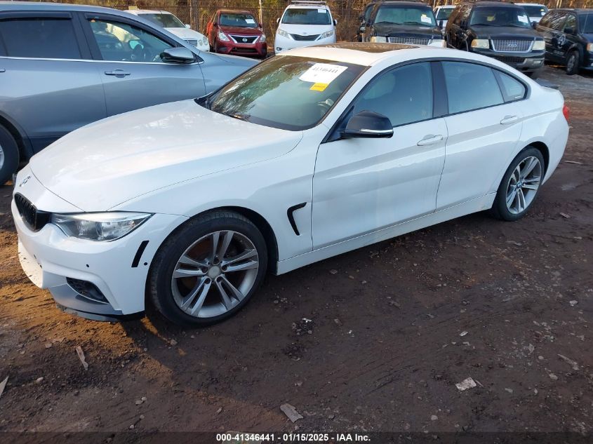 VIN WBA4A9C5XFD416162 2015 BMW 428 GRAN COUPE no.2