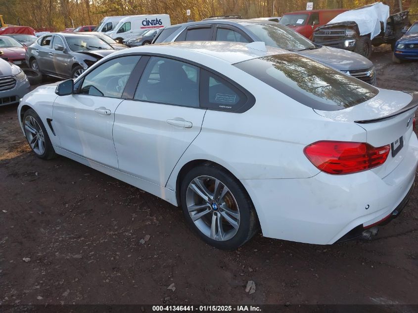 VIN WBA4A9C5XFD416162 2015 BMW 428 GRAN COUPE no.3