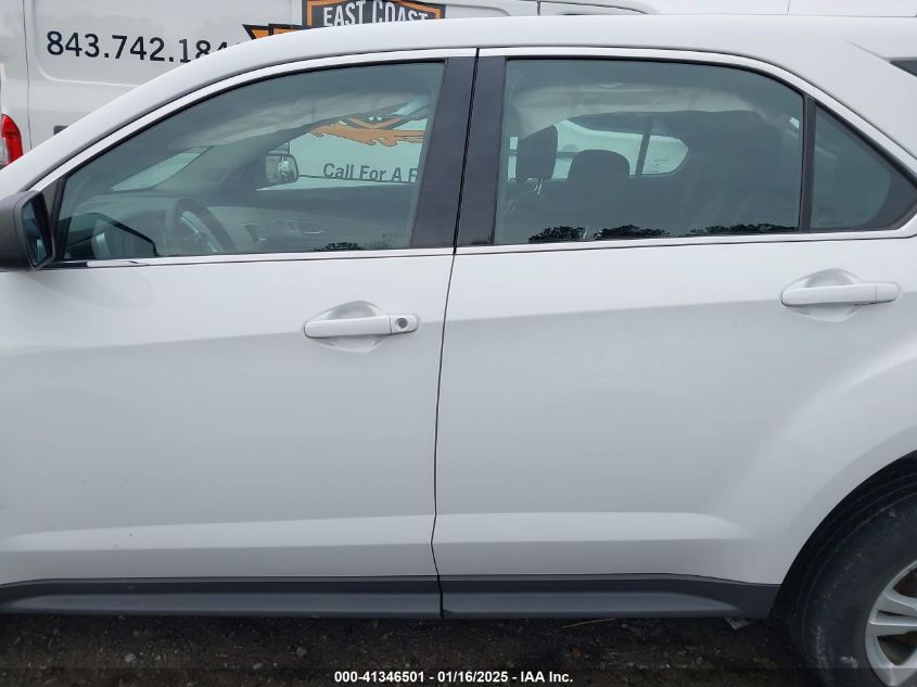 2016 Chevrolet Equinox Ls VIN: 1GNFLEEK4GZ100172 Lot: 41346501