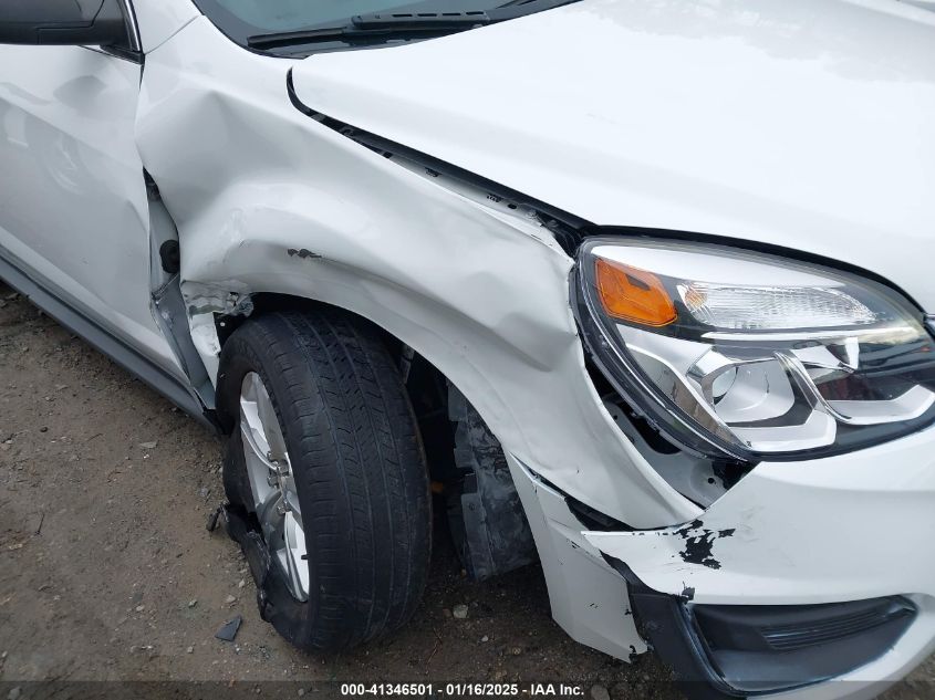 2016 Chevrolet Equinox Ls VIN: 1GNFLEEK4GZ100172 Lot: 41346501