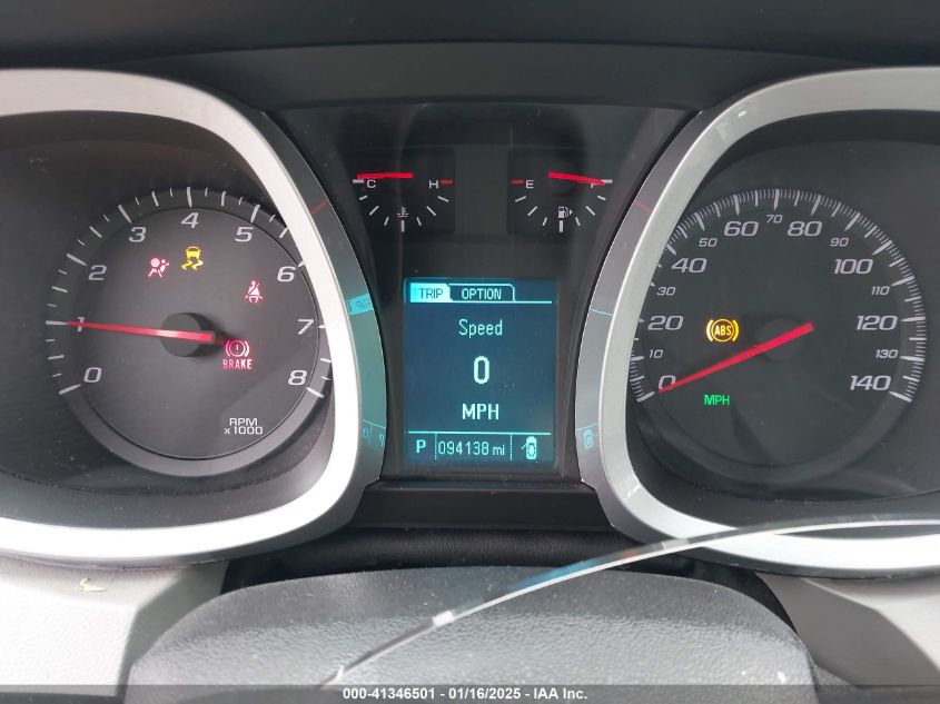 2016 Chevrolet Equinox Ls VIN: 1GNFLEEK4GZ100172 Lot: 41346501