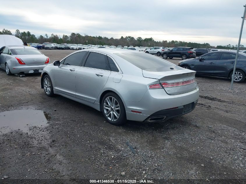 VIN 3LN6L2G93GR616914 2016 LINCOLN MKZ no.3