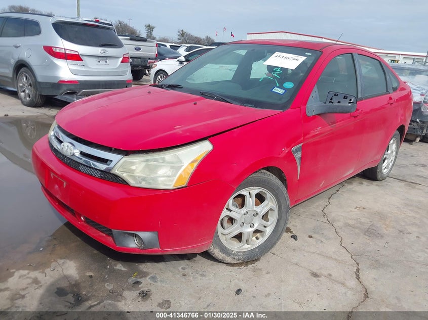 2008 FORD FOCUS VIN: 1FAHP35N08W284748