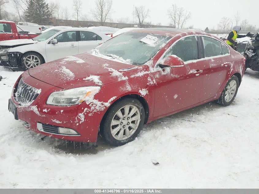2012 BUICK REGAL VIN: 2G4GR5ER9C9210000