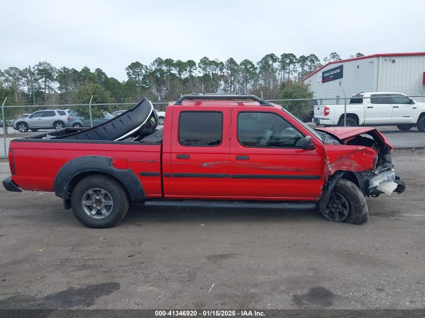 2002 Nissan Frontier Xe-V6 VIN: 1N6ED29X12C314583 Lot: 41346920