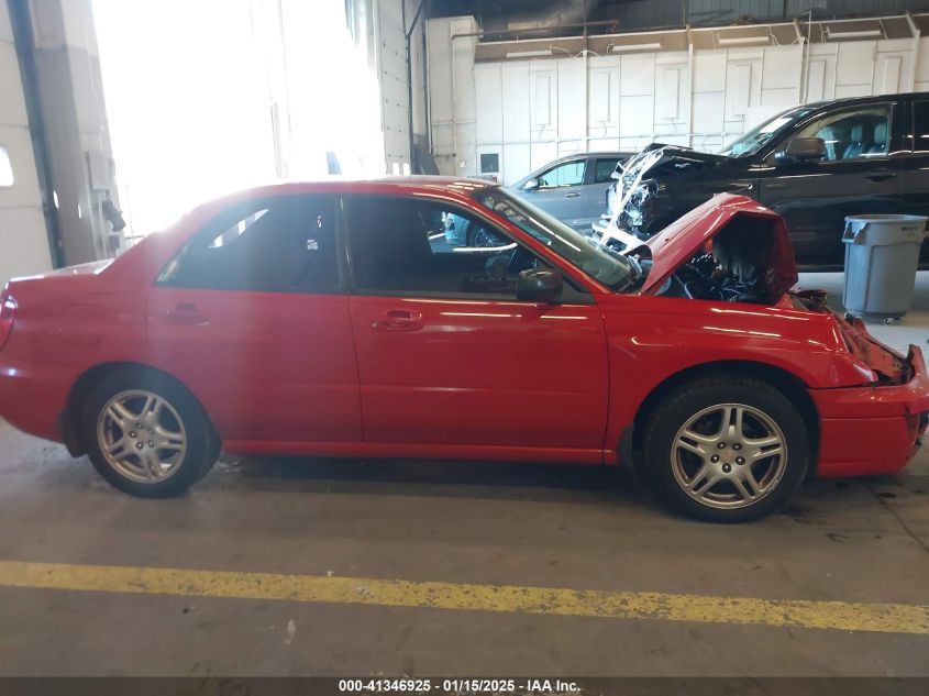 2005 Subaru Impreza 2.5Rs VIN: JF1GD67575H519911 Lot: 41346925