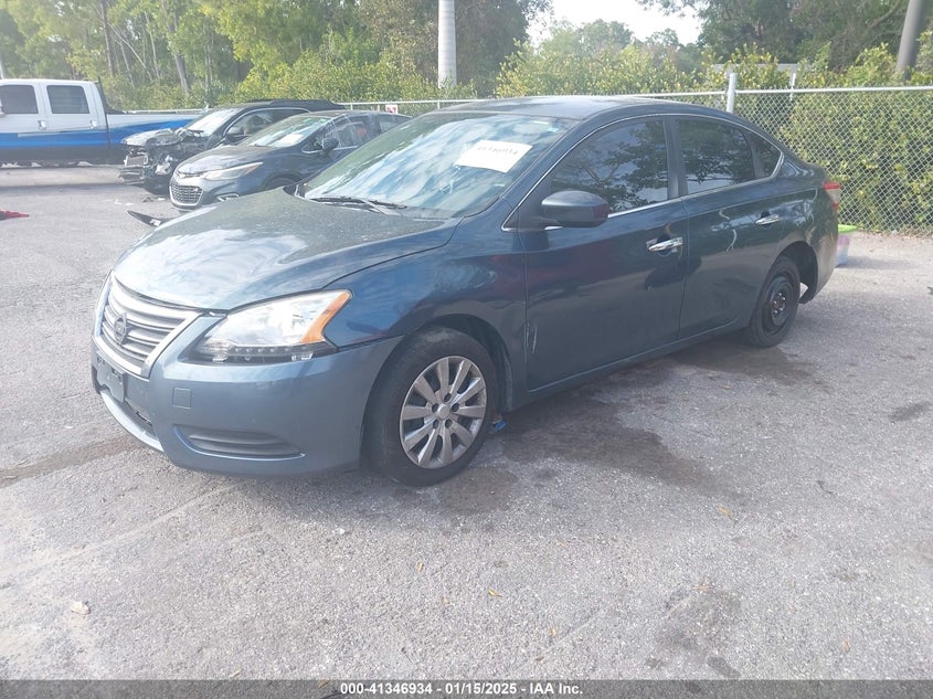 2014 NISSAN SENTRA SV - 1N4AB7AP8EN850476