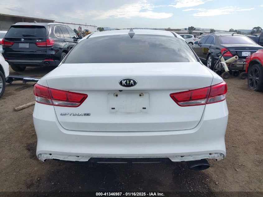 VIN KNAGT4L34G5102334 2016 KIA OPTIMA no.6