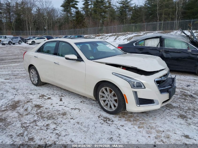 VIN 1G6AX5S34E0142933 2014 Cadillac CTS, Luxury no.1