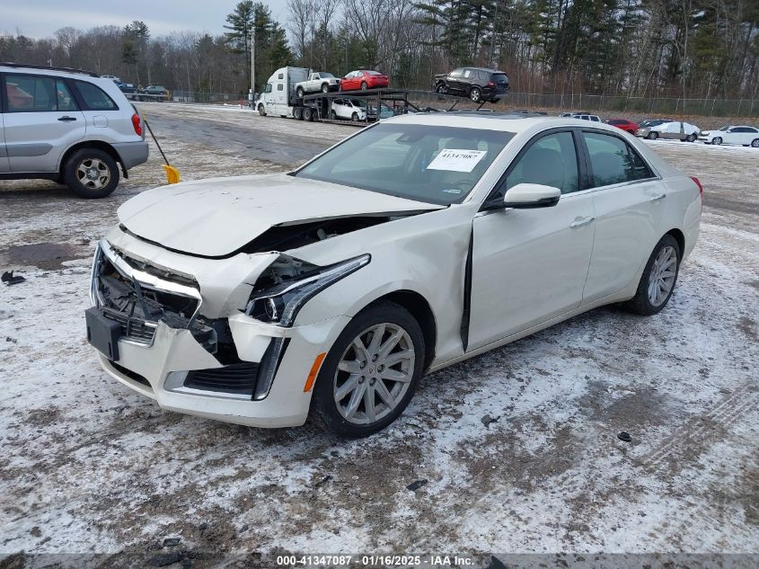 VIN 1G6AX5S34E0142933 2014 Cadillac CTS, Luxury no.2