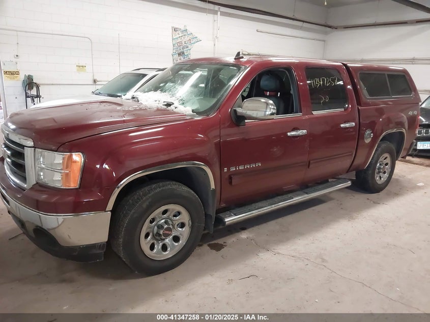 2009 GMC SIERRA 1500 VIN: 3GTEK13CX9G220119