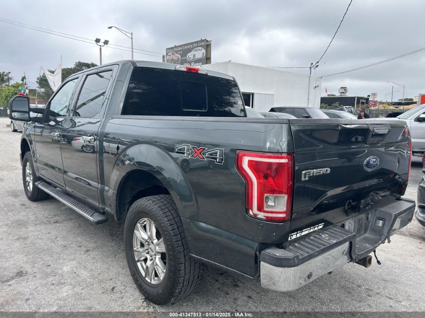 VIN 1FTEW1EGXFFB20295 2015 FORD F150 no.3