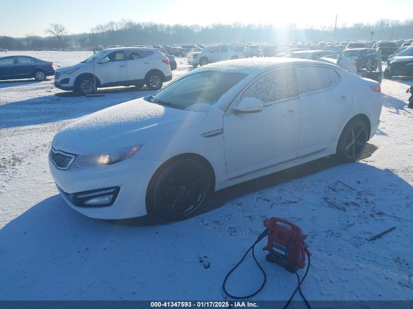 VIN 5XXGR4A65DG162063 2013 KIA Optima, SX no.2