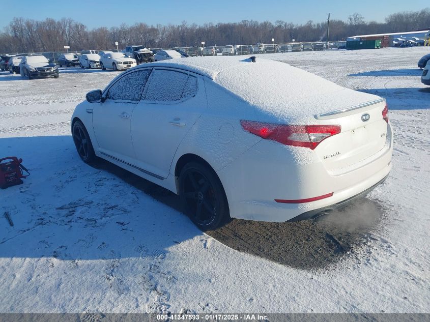 VIN 5XXGR4A65DG162063 2013 KIA Optima, SX no.3