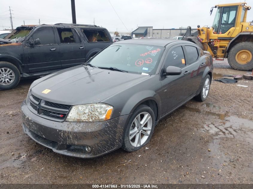 VIN 1C3CDZCB0EN203973 2014 Dodge Avenger, Sxt no.2