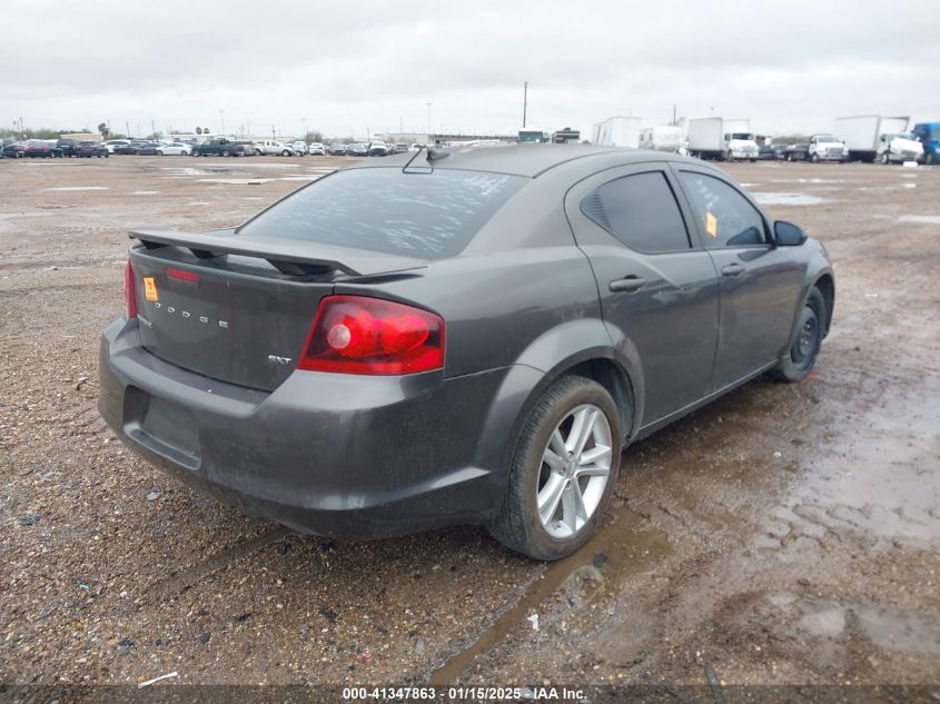 VIN 1C3CDZCB0EN203973 2014 Dodge Avenger, Sxt no.4